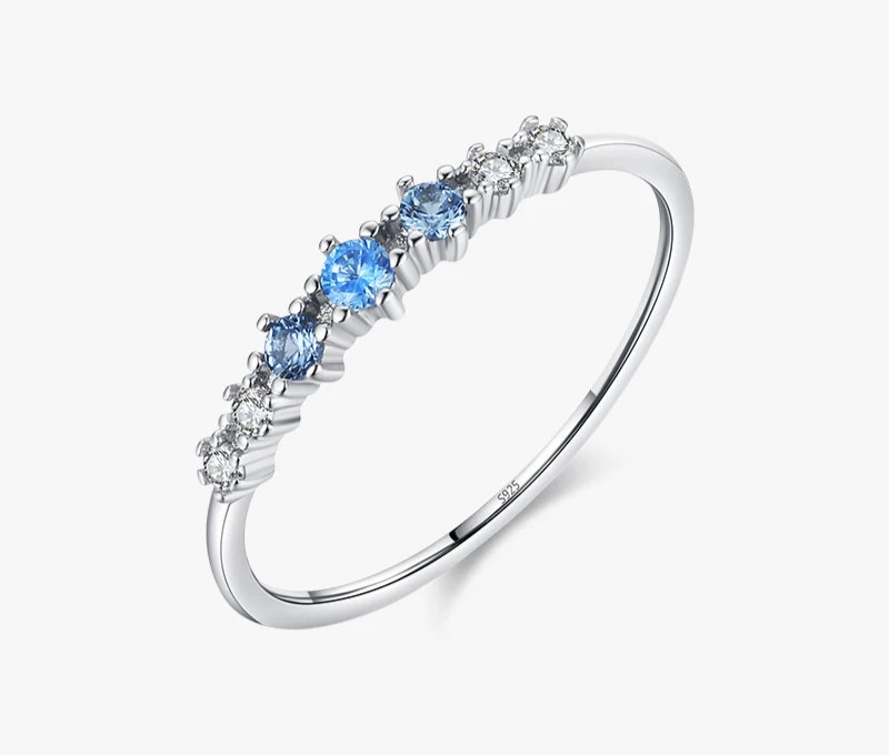 Blue Gradient Ring