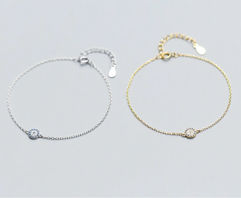 Blue Crystal Bracelet