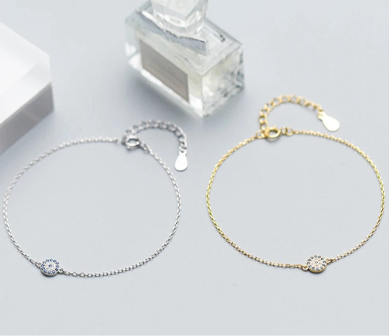 Blue Crystal Bracelet