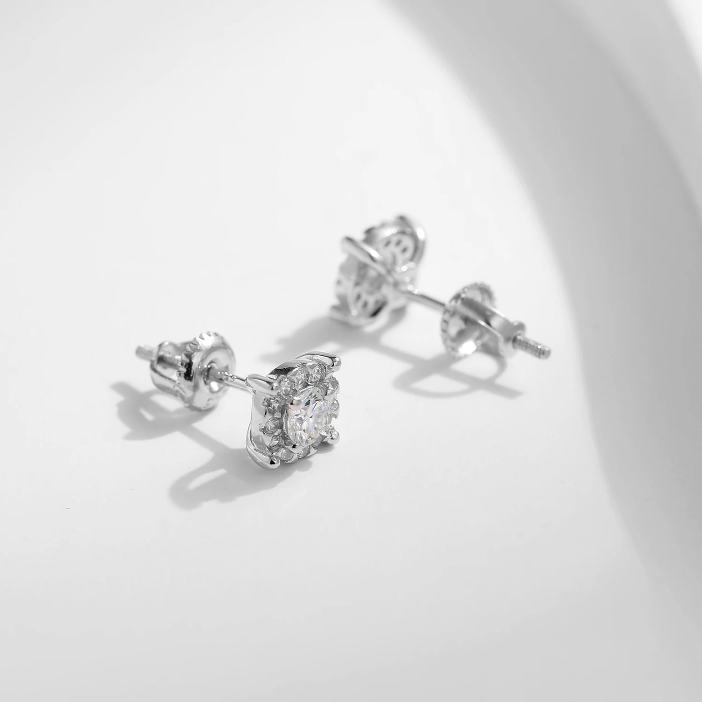 Moissanite Studs