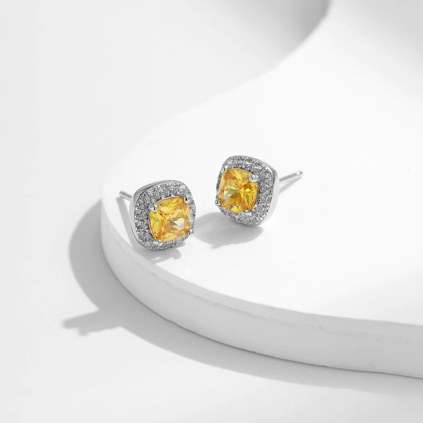 Golden Glow Studs