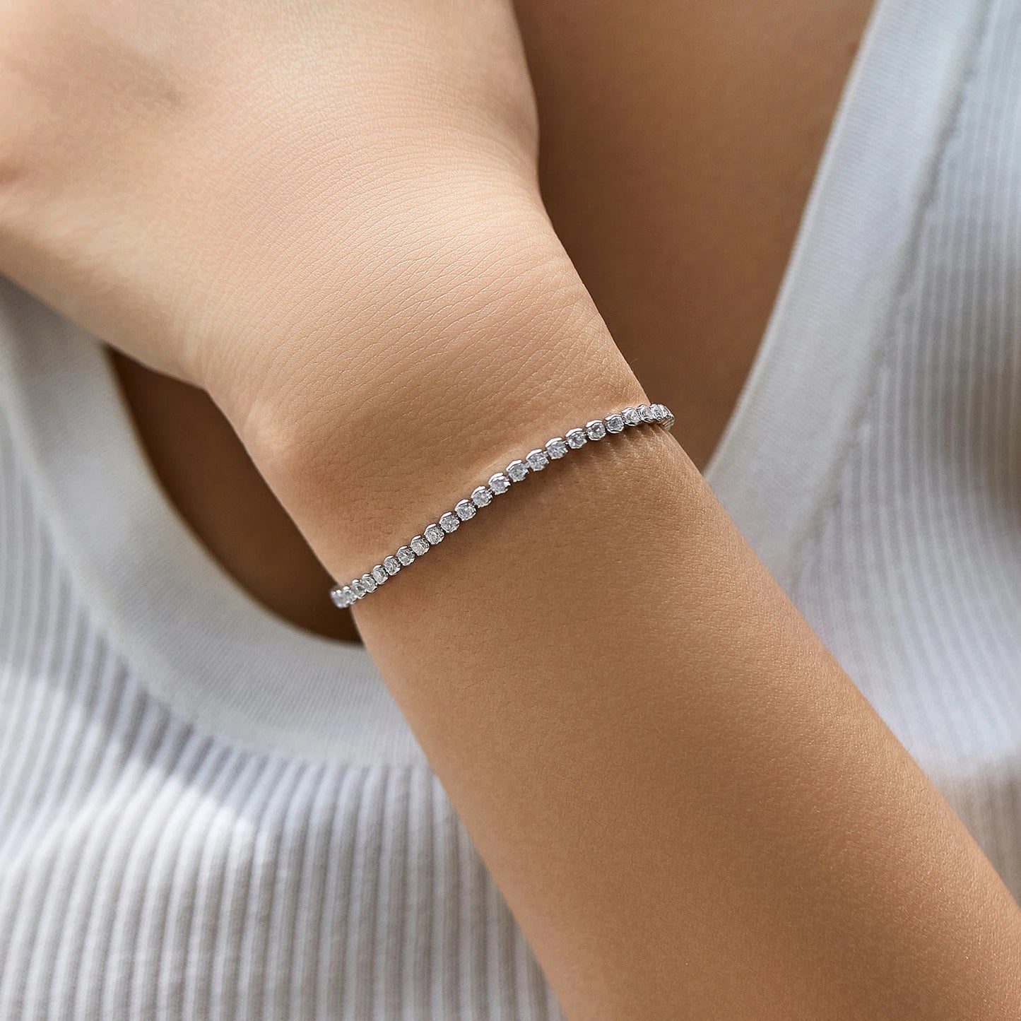 Zircon Tennis Bracelet