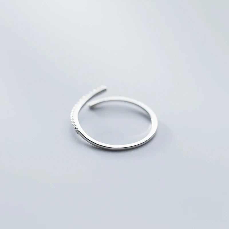 Open CZ Ring