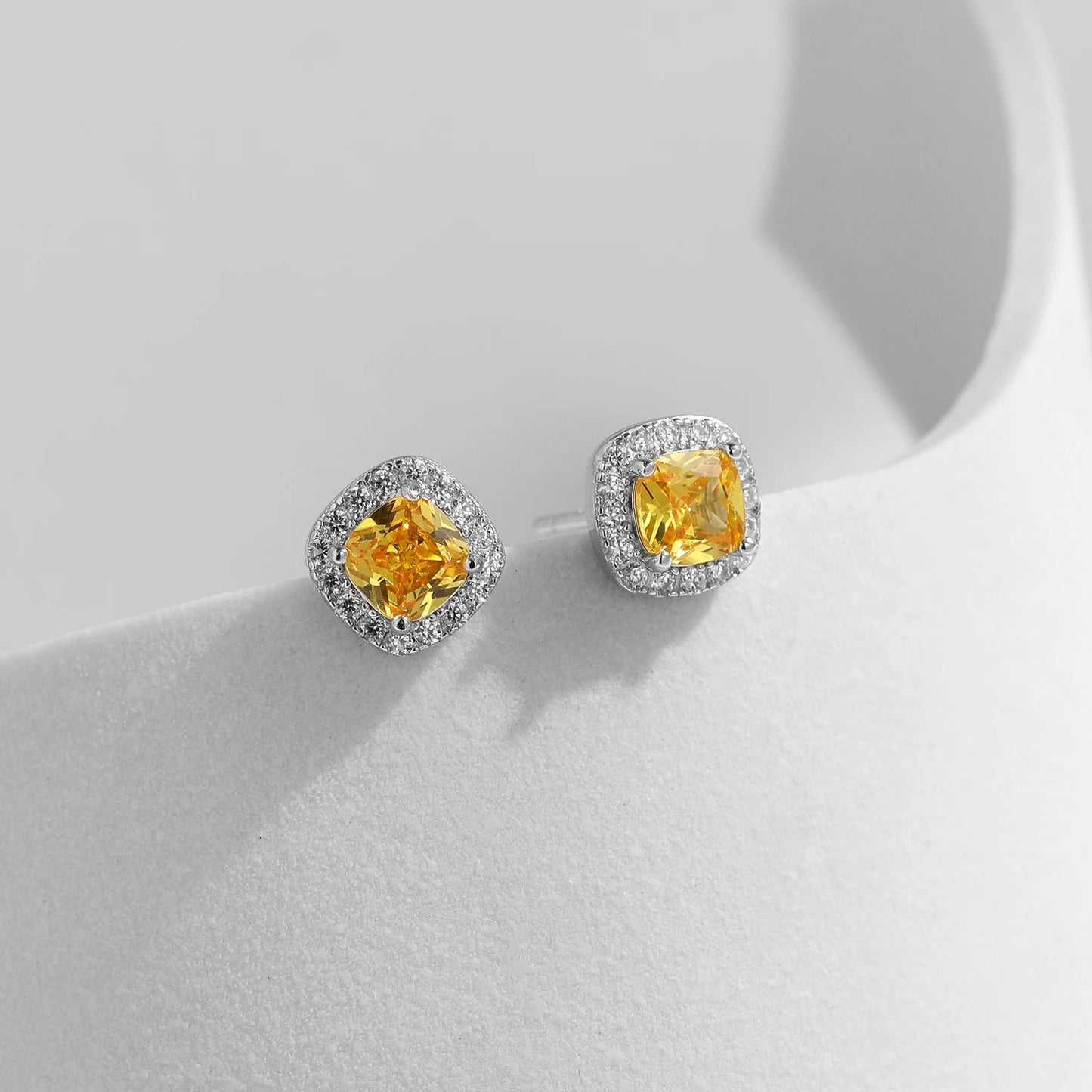 Golden Glow Studs