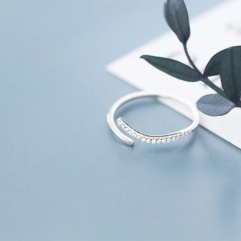 Open CZ Ring
