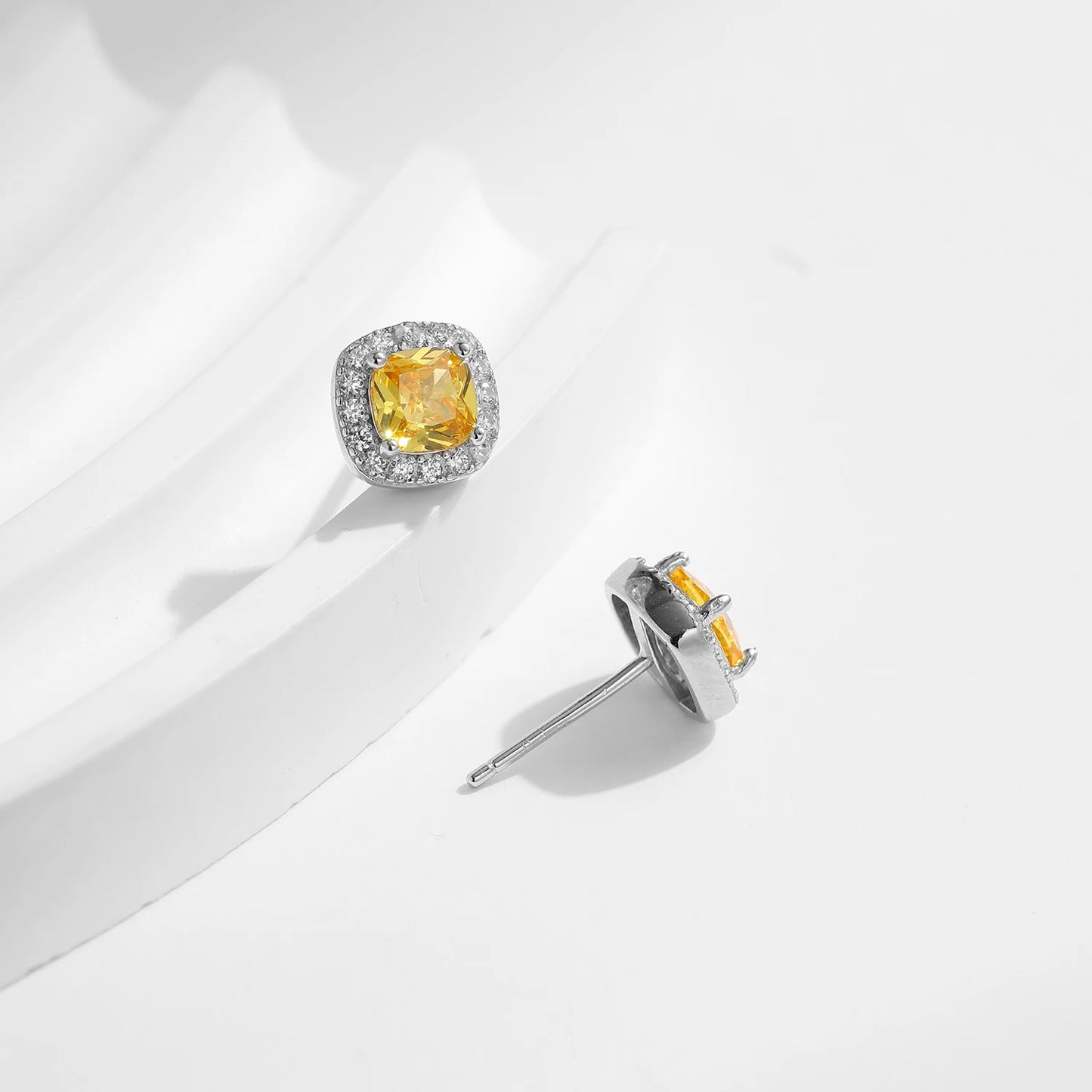 Golden Glow Studs