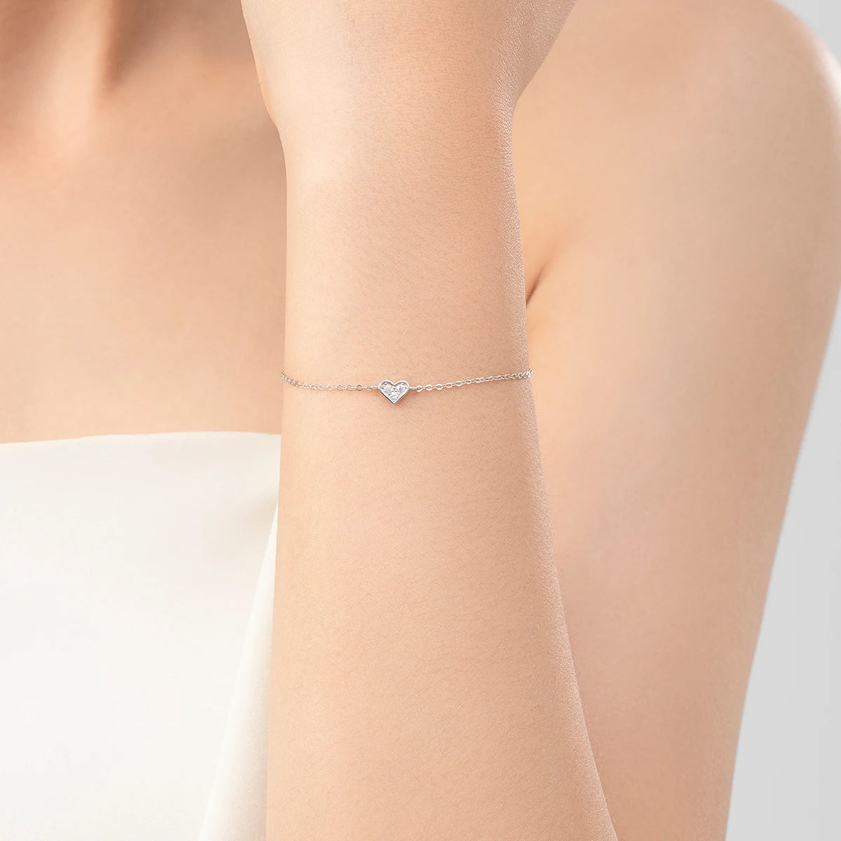 Heart Charm Bracelet
