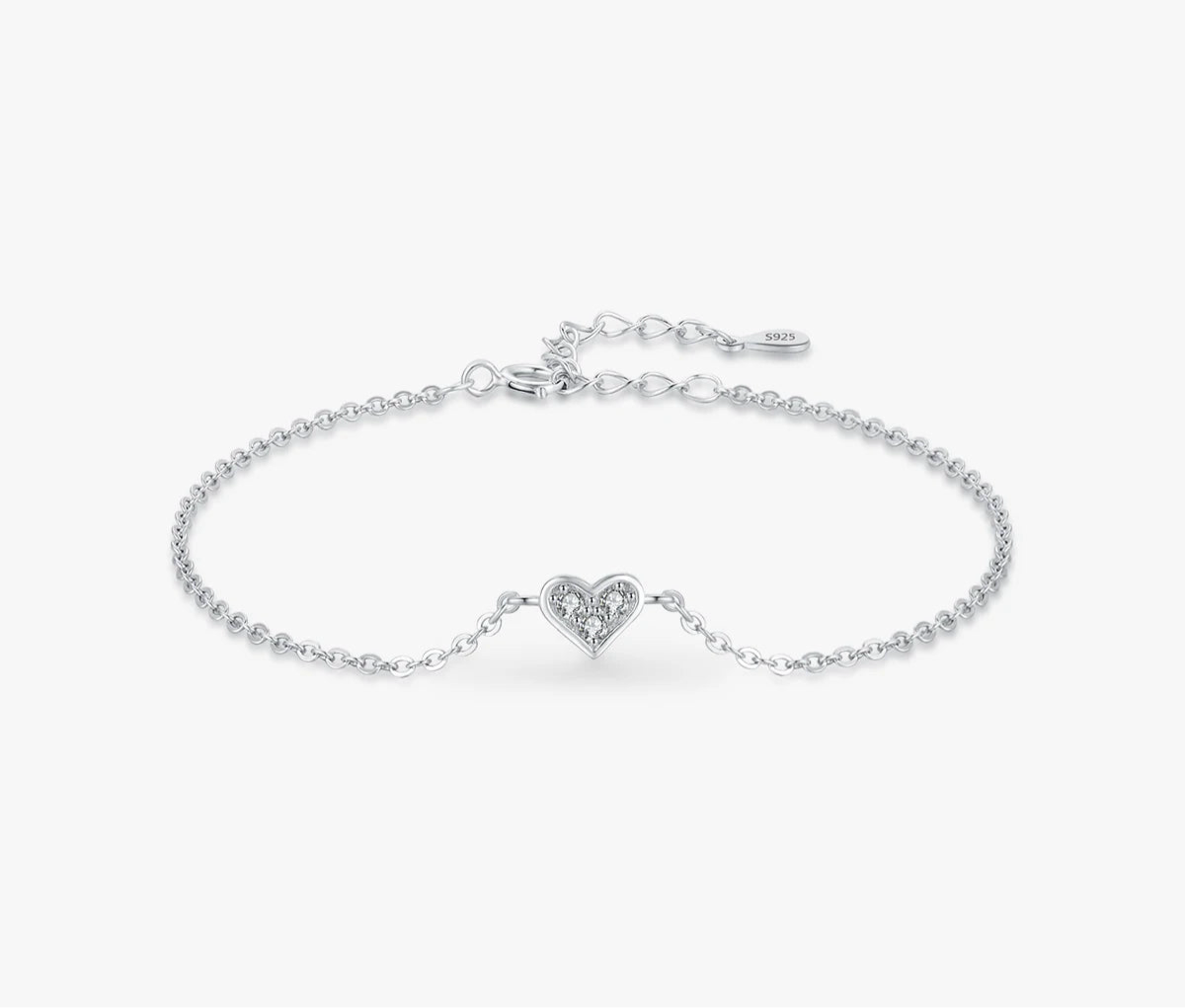 Heart Charm Bracelet