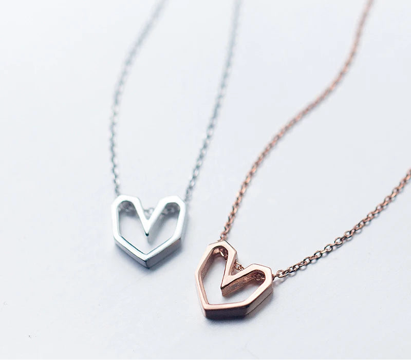 Double Heart Necklace