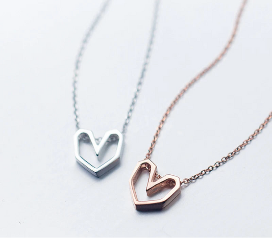 Double Heart Necklace