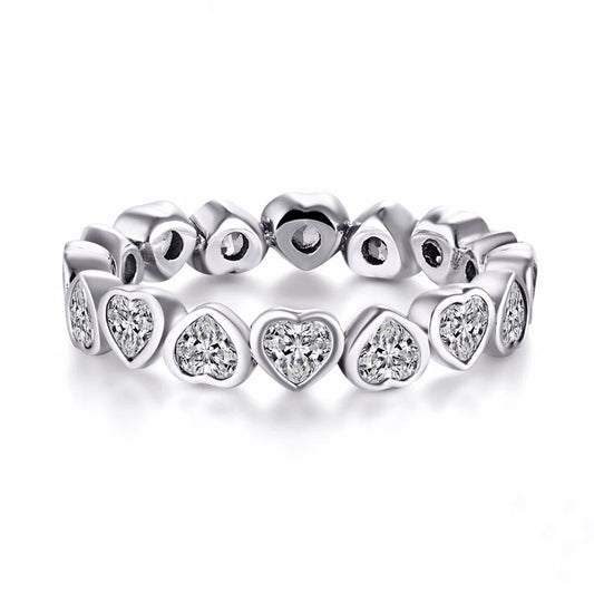 Heart Link Ring