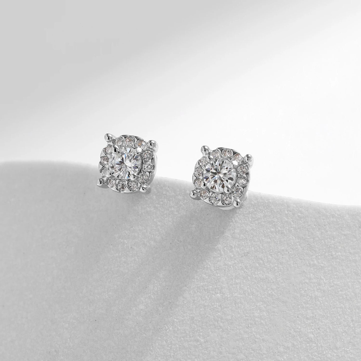Moissanite Studs